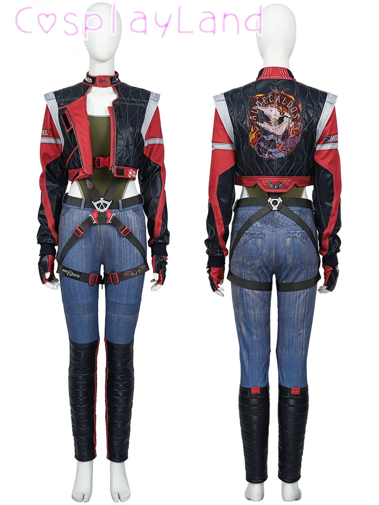 Game Punk 2077 Panam Costume Disguise Panam Cosplay Palmer Costumes Full Set and Custom Size Halloween Carnival Party Comic Con
Game Punk 2077 Panam Costume Disguise Panam Cosplay Palmer Costumes Full Set and Custom Size Halloween Carnival Party Comic Con