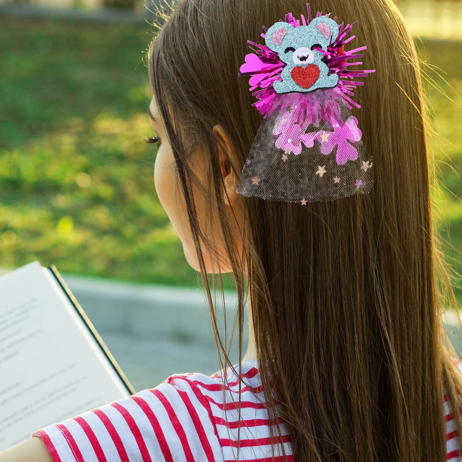 Valentine's Day Hair Clips Lovely Heart-Shaped Barrettes for Women Girls Party Wedding Decoration Adorable Hairpins Lightweight
Valentine's Day Hair Clips Lovely Heart-Shaped Barrettes for Women Girls Party Wedding Decoration Adorable Hairpins Lightweight