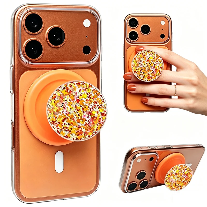 NEW Mobile Phone Grip for MagSafe Socket, Collapsible Magnetic Phone Stand Holder Strong magnet for iPhone 17 16 15 14 13 12 11
NEW Mobile Phone Grip for MagSafe Socket, Collapsible Magnetic Phone Stand Holder Strong magnet for iPhone 17 16 15 14 13 12 11