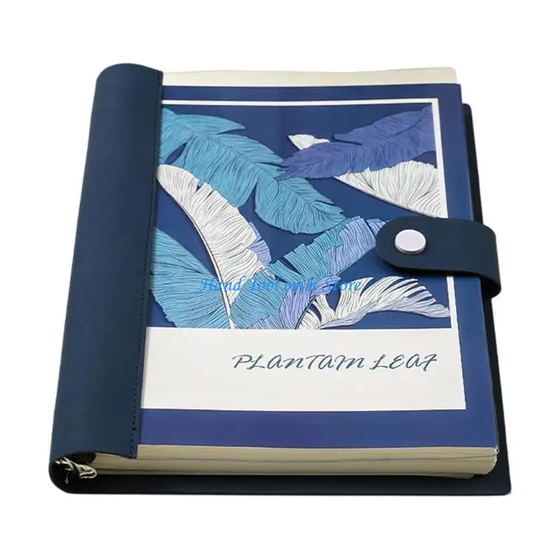 H37F Removable Rings Binder B5 Notebook Smooth Writing Recycled Paper Refillable Planner Notebook For Student Professional
