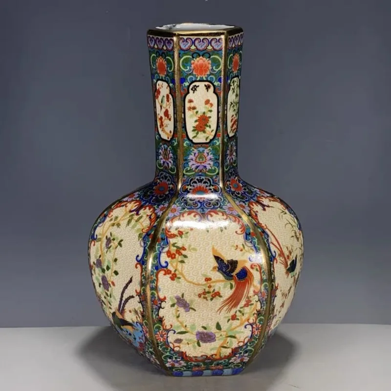 Retro Ceramic Printed Vase Chinese Style Porcelain Flower Bird Painted Flower Arrangement Desktop Decoration Ornament Photo Prop
Retro Ceramic Printed Vase Chinese Style Porcelain Flower Bird Painted Flower Arrangement Desktop Decoration Ornament Photo Prop
