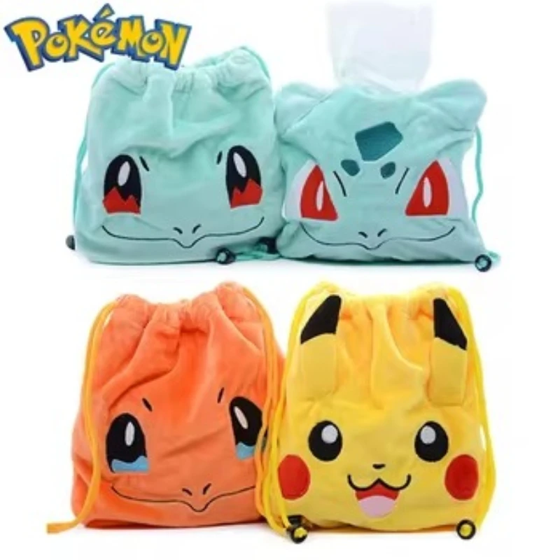 20x22cm Pokemon Pikachu Drawstring Anime Bag Cute Portable Storage Cosmetic Bag Coin Purse Children Birthday Gifts
20x22cm Pokemon Pikachu Drawstring Anime Bag Cute Portable Storage Cosmetic Bag Coin Purse Children Birthday Gifts