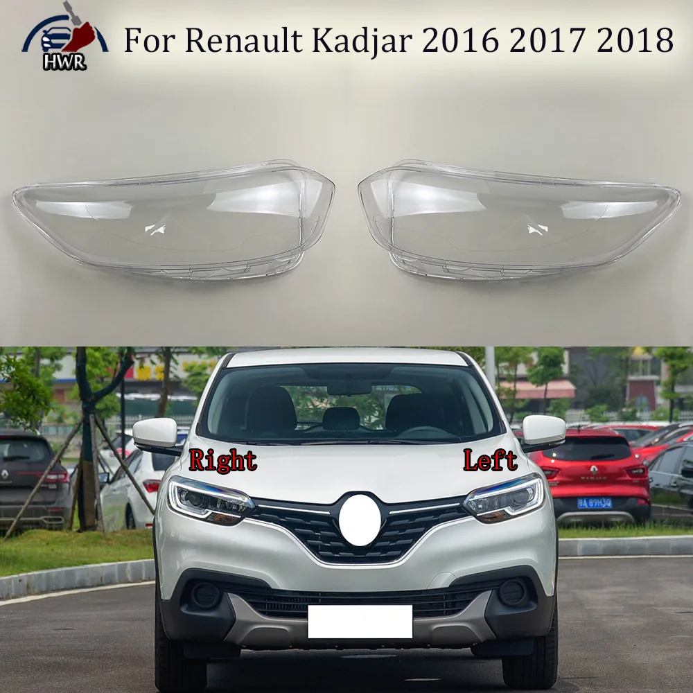 Headlamp Transparent Shell Lampshade Lamp Shade Front Headlight Cover Lens Plexiglass For Renault Kadjar 2016 2017 2018
Headlamp Transparent Shell Lampshade Lamp Shade Front Headlight Cover Lens Plexiglass For Renault Kadjar 2016 2017 2018