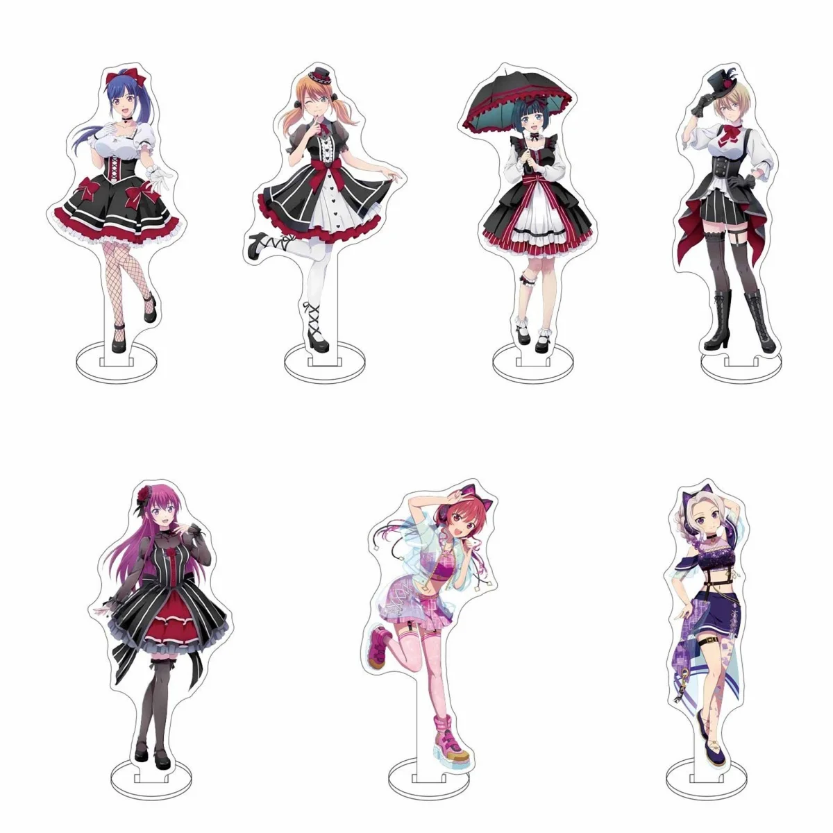 15CM Anime Goddess Cafe shop Acrylic Stand Model Cosplay Charm Characters Ornament Accessories Goods Collection Gifts
15CM Anime Goddess Cafe shop Acrylic Stand Model Cosplay Charm Characters Ornament Accessories Goods Collection Gifts