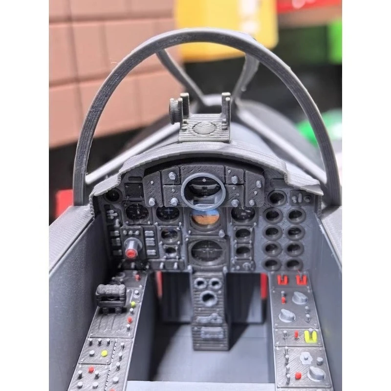 FPV Cockpit Scale Simulation Interior 3D Printed Color RC Aircraft Part for Freewing F-4C/D Phantom II 90mm EDF Jet RC Plane
FPV Cockpit Scale Simulation Interior 3D Printed Color RC Aircraft Part for Freewing F-4C/D Phantom II 90mm EDF Jet RC Plane