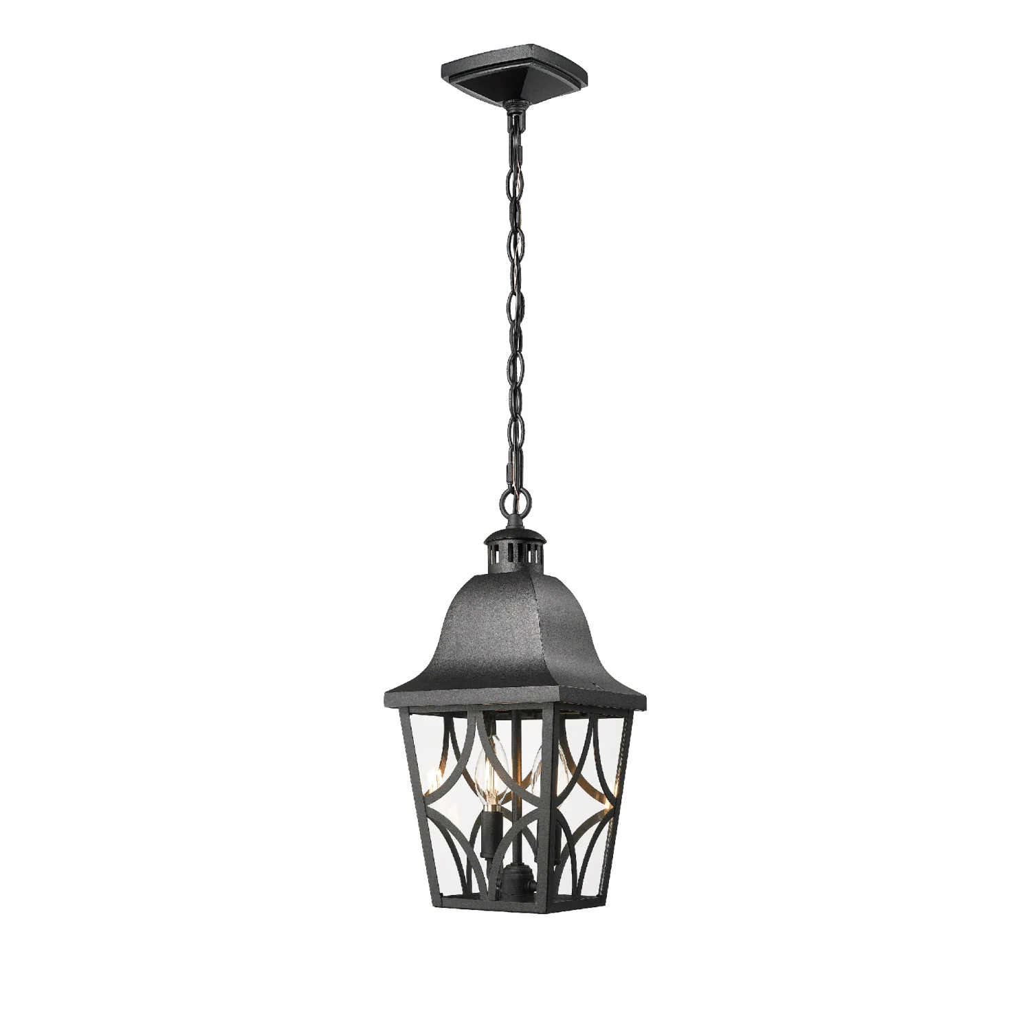 Outdoor Pendant Light Fixture, Modern Black Exterior Hanging Lantern Anti-Rust Metal Hanging Lights with Clear Glass Shade and A
Outdoor Pendant Light Fixture, Modern Black Exterior Hanging Lantern Anti-Rust Metal Hanging Lights with Clear Glass Shade and A