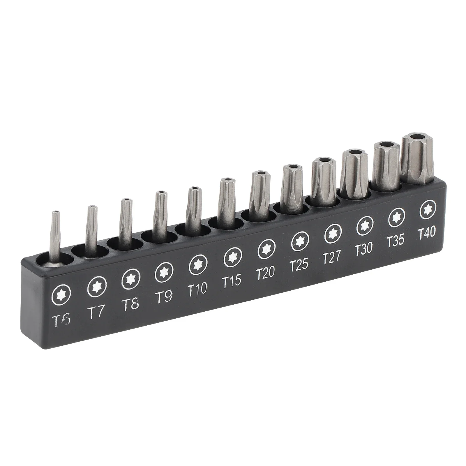 12pcs Tamper Proof Screwdriver Bits Set T6-T40 1/4 Inch Hex Bit Set Right Angle Screw Driver Tamper Resistant Bit Set
12pcs Tamper Proof Screwdriver Bits Set T6-T40 1/4 Inch Hex Bit Set Right Angle Screw Driver Tamper Resistant Bit Set