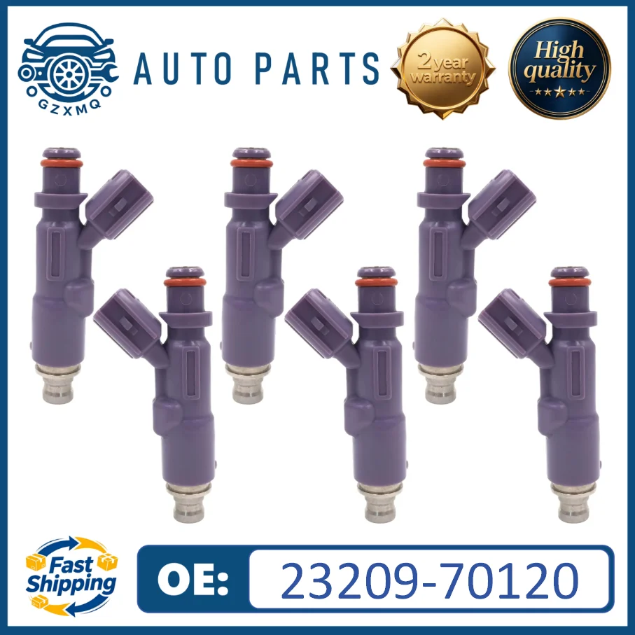 6pcs 23209-70120 Fuel Injectors For Toyota Altezza Mark2 Crown Lexus IS200 300 2.0L#23250-70120
6pcs 23209-70120 Fuel Injectors For Toyota Altezza Mark2 Crown Lexus IS200 300 2.0L#23250-70120