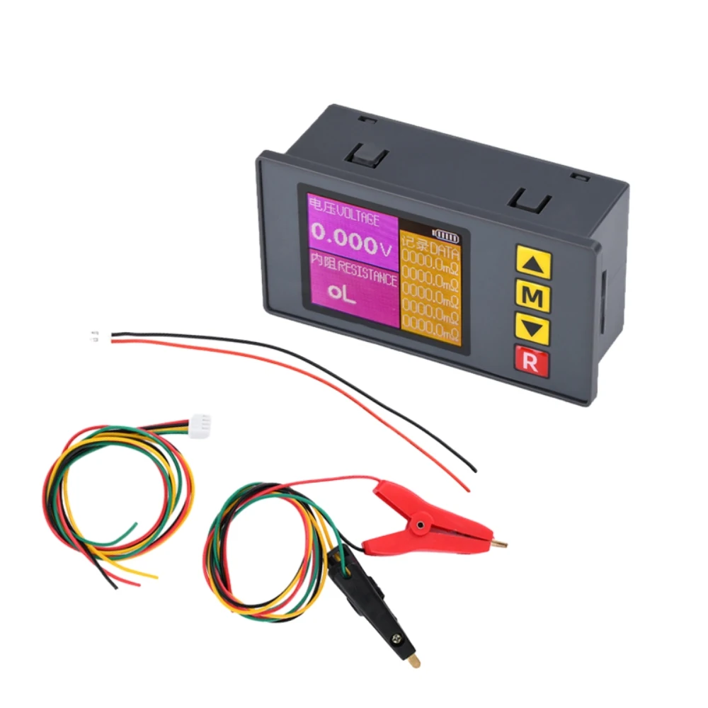 TS457 5V Voltage Internal Resistance Tester Ohmmeter Lithium Battery Internal Resistance Meter Detector Voltmeter 4-Wire Tester
TS457 5V Voltage Internal Resistance Tester Ohmmeter Lithium Battery Internal Resistance Meter Detector Voltmeter 4-Wire Tester