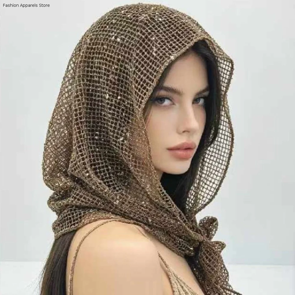 Vintage Solid Color Hooded Headscarf Breathable Lightweight Head Wraps Y2k Harajuku Hijab Daily
Vintage Solid Color Hooded Headscarf Breathable Lightweight Head Wraps Y2k Harajuku Hijab Daily