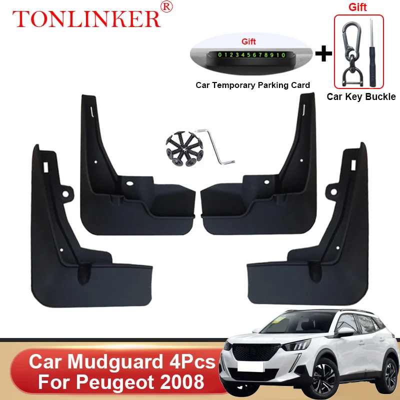 Автомобильные Брызговики TONLINKER для Peugeot 2008, 2019, 2020, 2021, 2022, брызговики, передние и задние брызговики
Автомобильные Брызговики TONLINKER для Peugeot 2008, 2019, 2020, 2021, 2022, брызговики, передние и задние брызговики