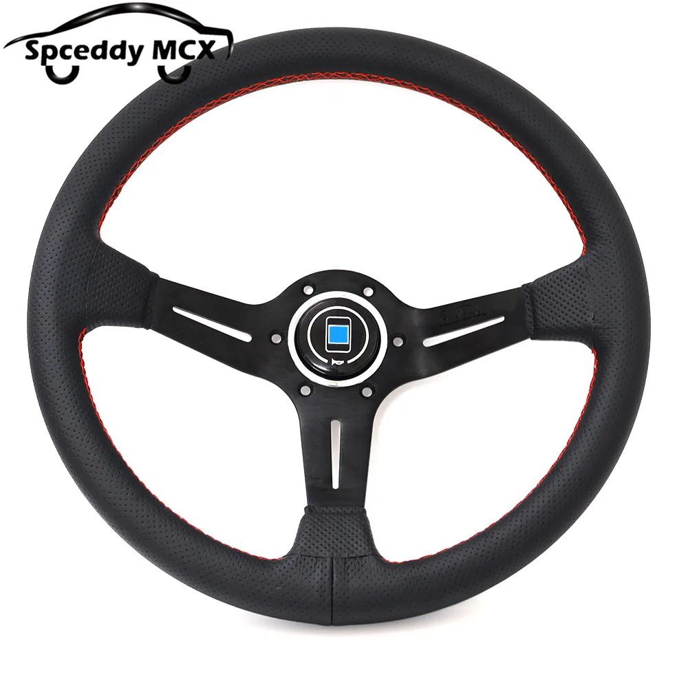Car Sport 14inch Concave Steering Wheel Perforated Leather 350mm PCD 6 Hole 74mm
Car Sport 14inch Concave Steering Wheel Perforated Leather 350mm PCD 6 Hole 74mm