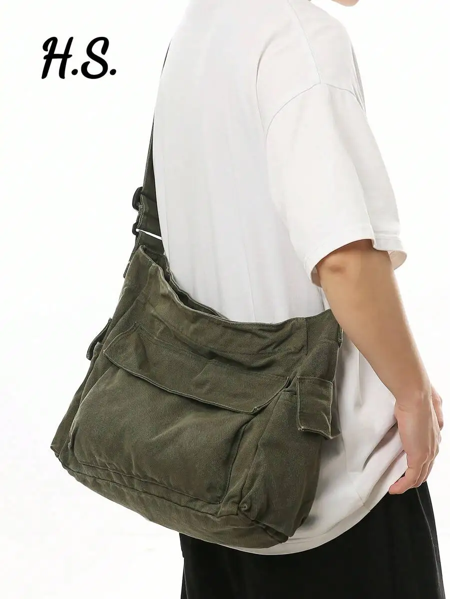 Men's Classic Faux Leather Messenger Bag: Vintage Crossbody for Travel & Commuting. Ideal Gift.
Men's Classic Faux Leather Messenger Bag: Vintage Crossbody for Travel & Commuting. Ideal Gift.