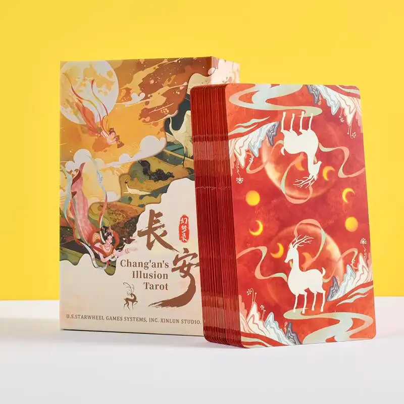 New Chang'an Dreaming Record Tarot Cards Weite Aesthetic Historical Wind Board Game Tarot Collection Watanabe
New Chang'an Dreaming Record Tarot Cards Weite Aesthetic Historical Wind Board Game Tarot Collection Watanabe