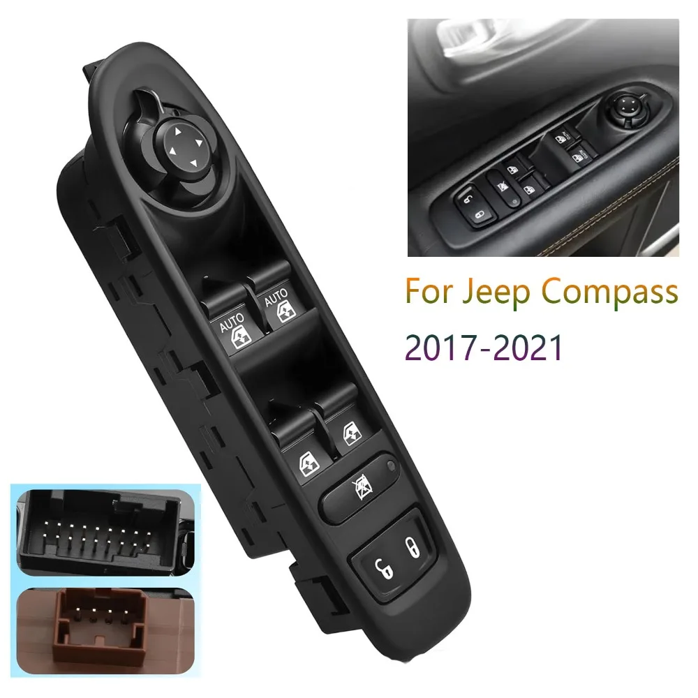 Car Accessories for Jeep Compass 2017 2018 2019 2020 2021 Front Left Electric Power Window Switch Lifter Control Button Parts
Car Accessories for Jeep Compass 2017 2018 2019 2020 2021 Front Left Electric Power Window Switch Lifter Control Button Parts