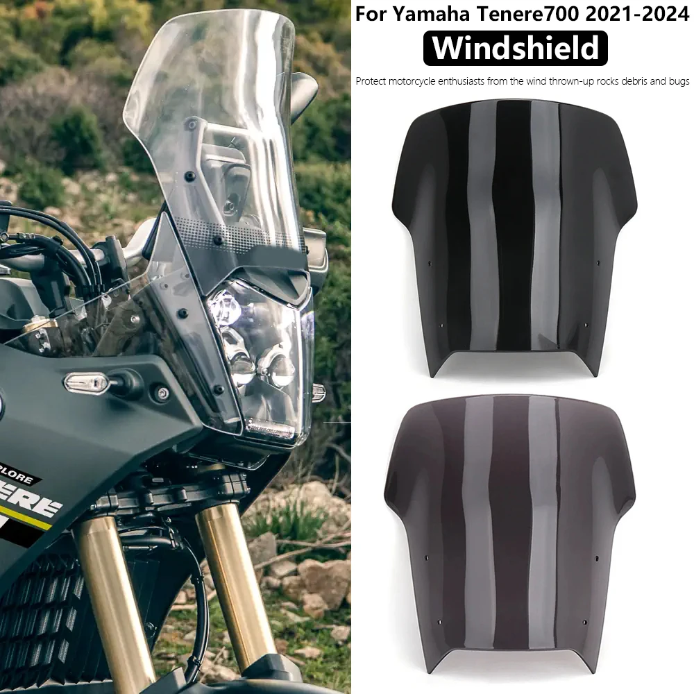 Аксессуары для мотоциклов для Yamaha Tenere700 TENERE 700 2021-2024, комплект ветрового дефлектора лобового стекла
Аксессуары для мотоциклов для Yamaha Tenere700 TENERE 700 2021-2024, комплект ветрового дефлектора лобового стекла