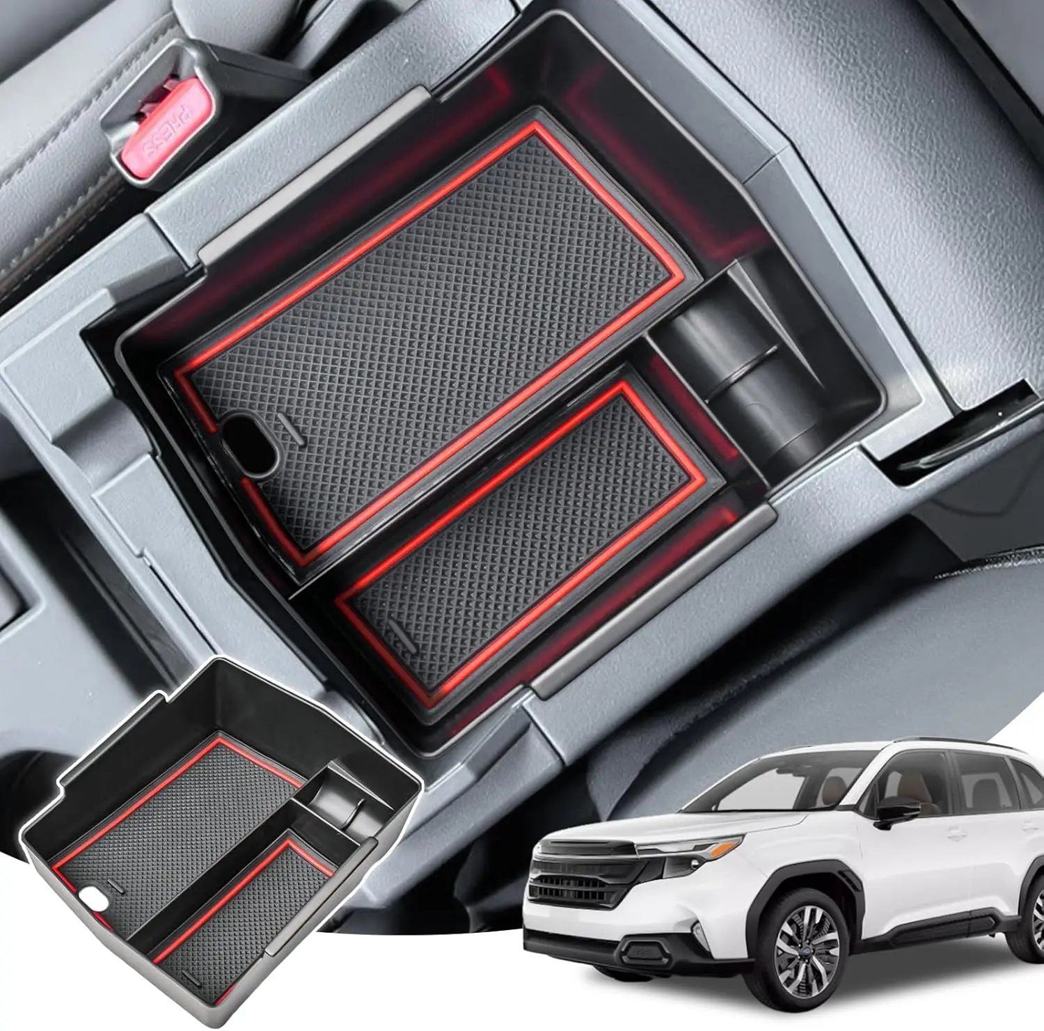 For 2025 car Subaru Forester Center Console Compartment Car Dividers Armrest box Storage Tray Interior Accessories ABS
For 2025 car Subaru Forester Center Console Compartment Car Dividers Armrest box Storage Tray Interior Accessories ABS