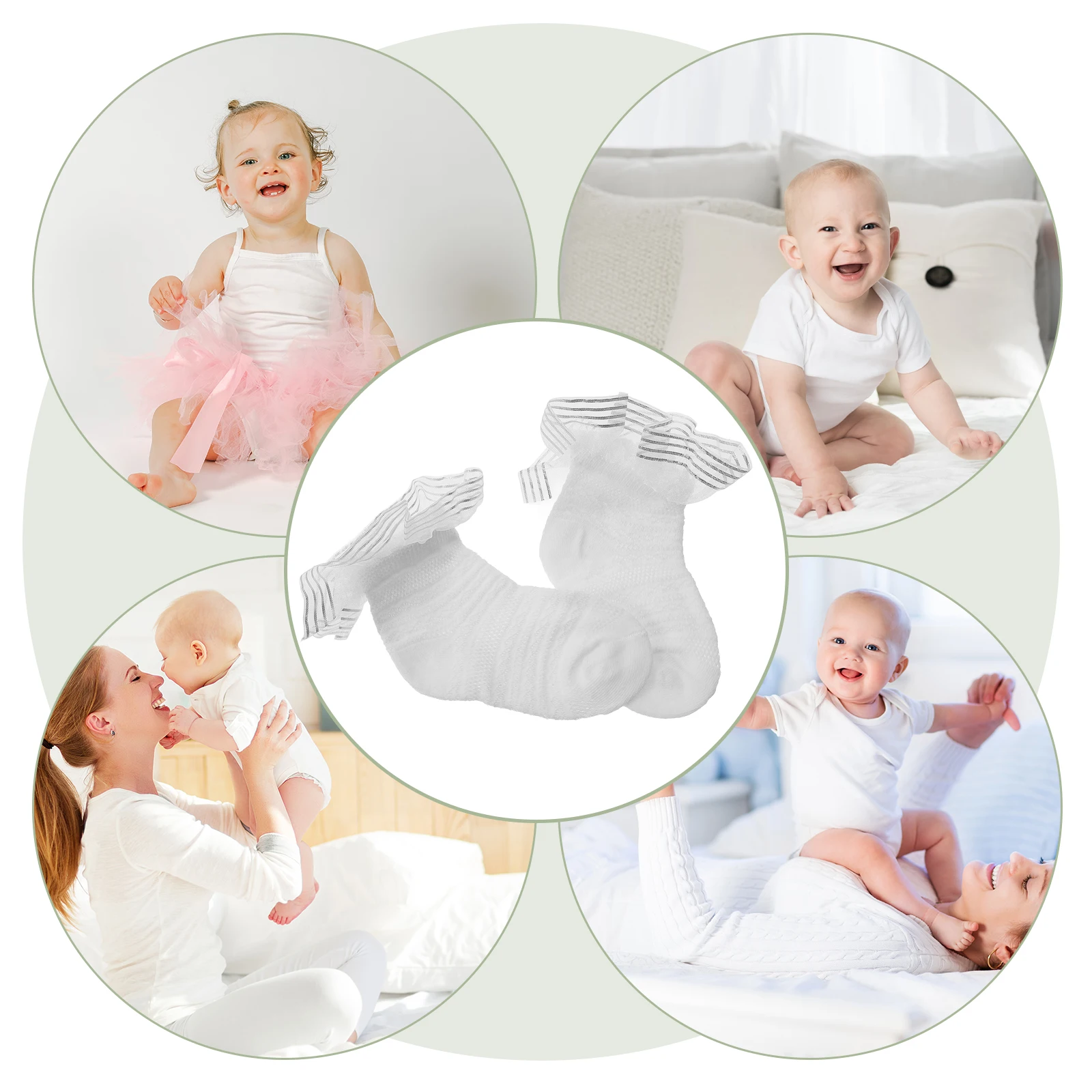 White Lace Socks for Baby Girls Newborn Knee Socks Over the Kids Summer Breathable Mesh Stockings Pure Cotton Toddler
White Lace Socks for Baby Girls Newborn Knee Socks Over the Kids Summer Breathable Mesh Stockings Pure Cotton Toddler