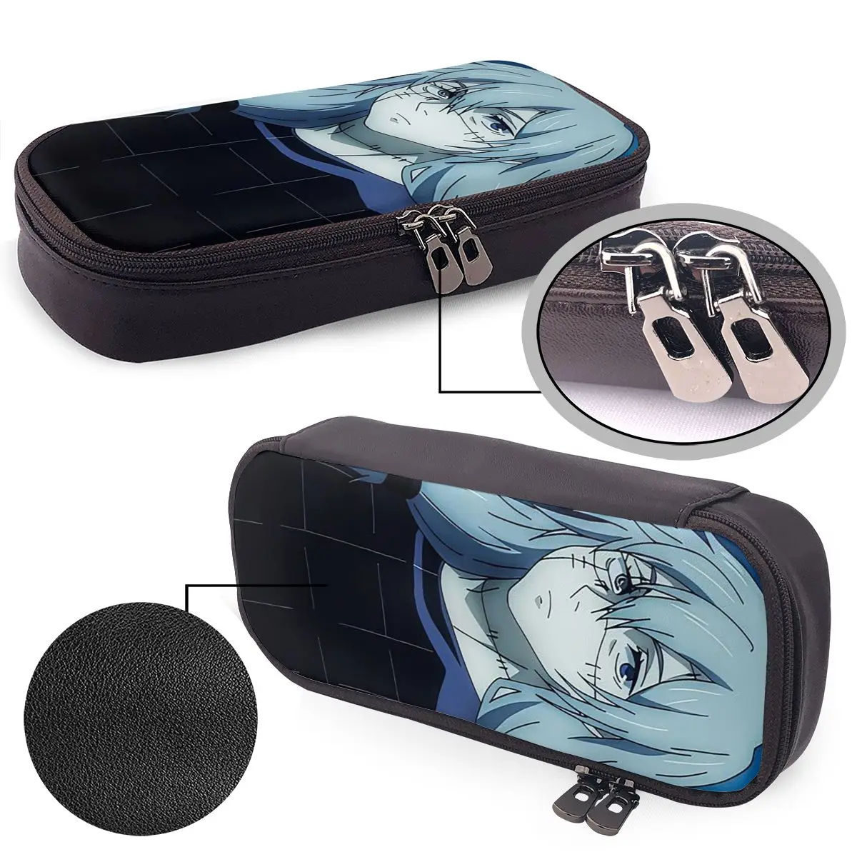 Jujutsu Kaisen Mahito Anime Leather Pencil Case Pencil Pouch Storage Stationery Supplies Pen Box Pencil Bag for Studen School
Jujutsu Kaisen Mahito Anime Leather Pencil Case Pencil Pouch Storage Stationery Supplies Pen Box Pencil Bag for Studen School