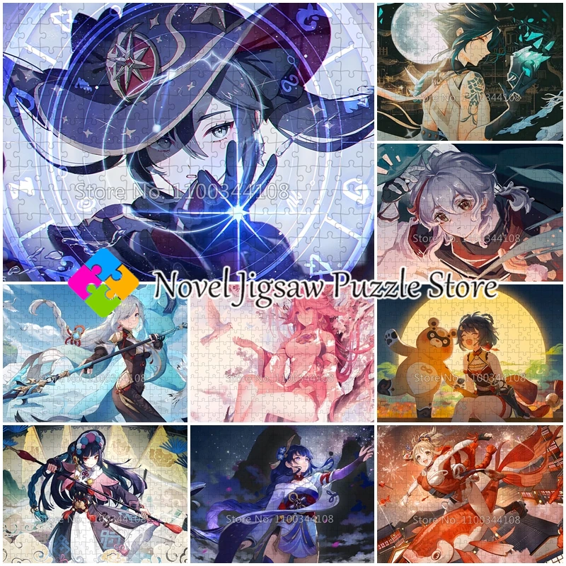 Genshin Impact Jigsaw Puzzle 300/500/1000 Pieces Anime Game Puzzles for Adult Decompression Toys Children's Intelligence Games
Genshin Impact Jigsaw Puzzle 300/500/1000 Pieces Anime Game Puzzles for Adult Decompression Toys Children's Intelligence Games