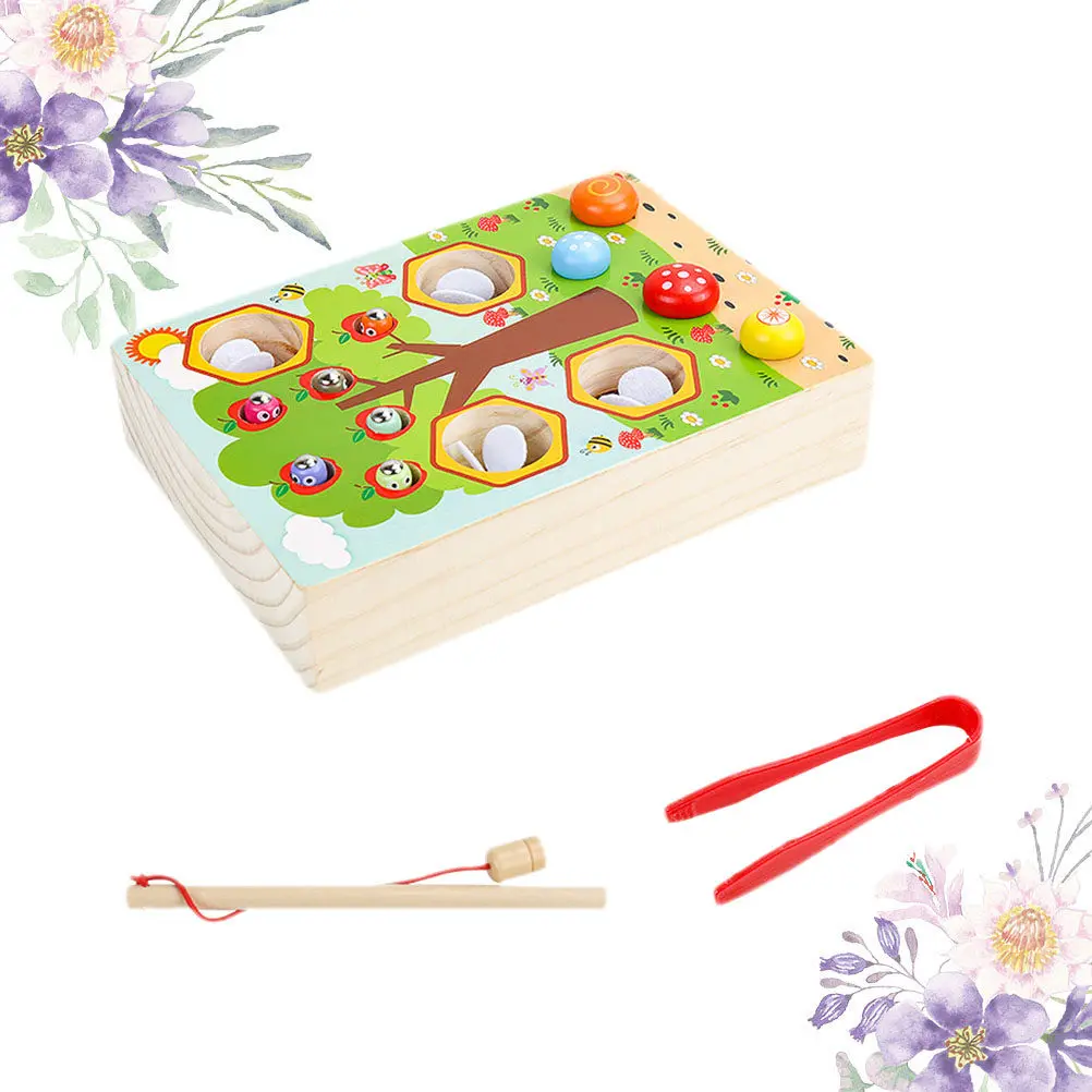 Multifunctional Wooden Bee Hand Eye Grip Exercise Educational Plaything Colorful Safe for Kids Fine Motor Development Random
Multifunctional Wooden Bee Hand Eye Grip Exercise Educational Plaything Colorful Safe for Kids Fine Motor Development Random