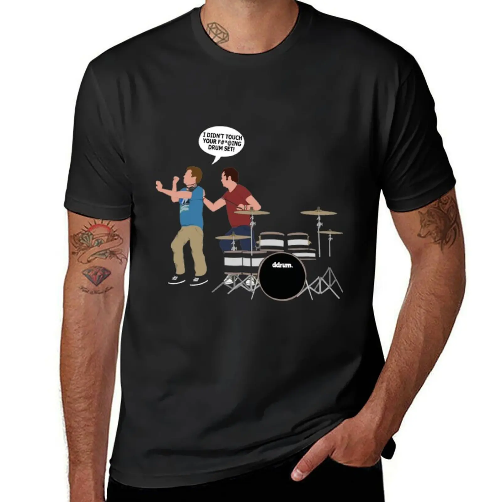 Step Brothers Drum Set T-Shirt Short sleeve tee anime customizeds plain black t shirts men
Step Brothers Drum Set T-Shirt Short sleeve tee anime customizeds plain black t shirts men