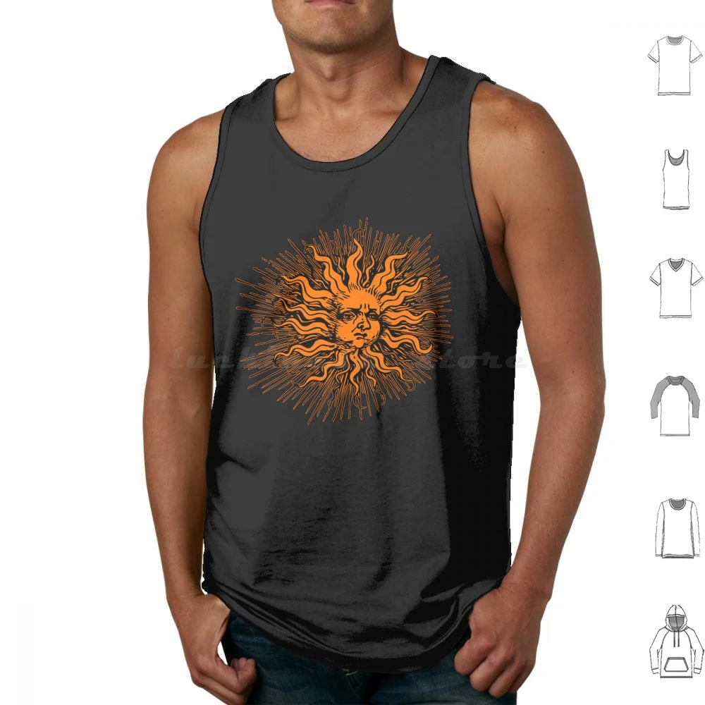 Sun Tank Tops Vest Sleeveless Sun Solar Pagan Summer Wicker Man Summerisle Midsummer Magic Folklore Mild Peril
Sun Tank Tops Vest Sleeveless Sun Solar Pagan Summer Wicker Man Summerisle Midsummer Magic Folklore Mild Peril