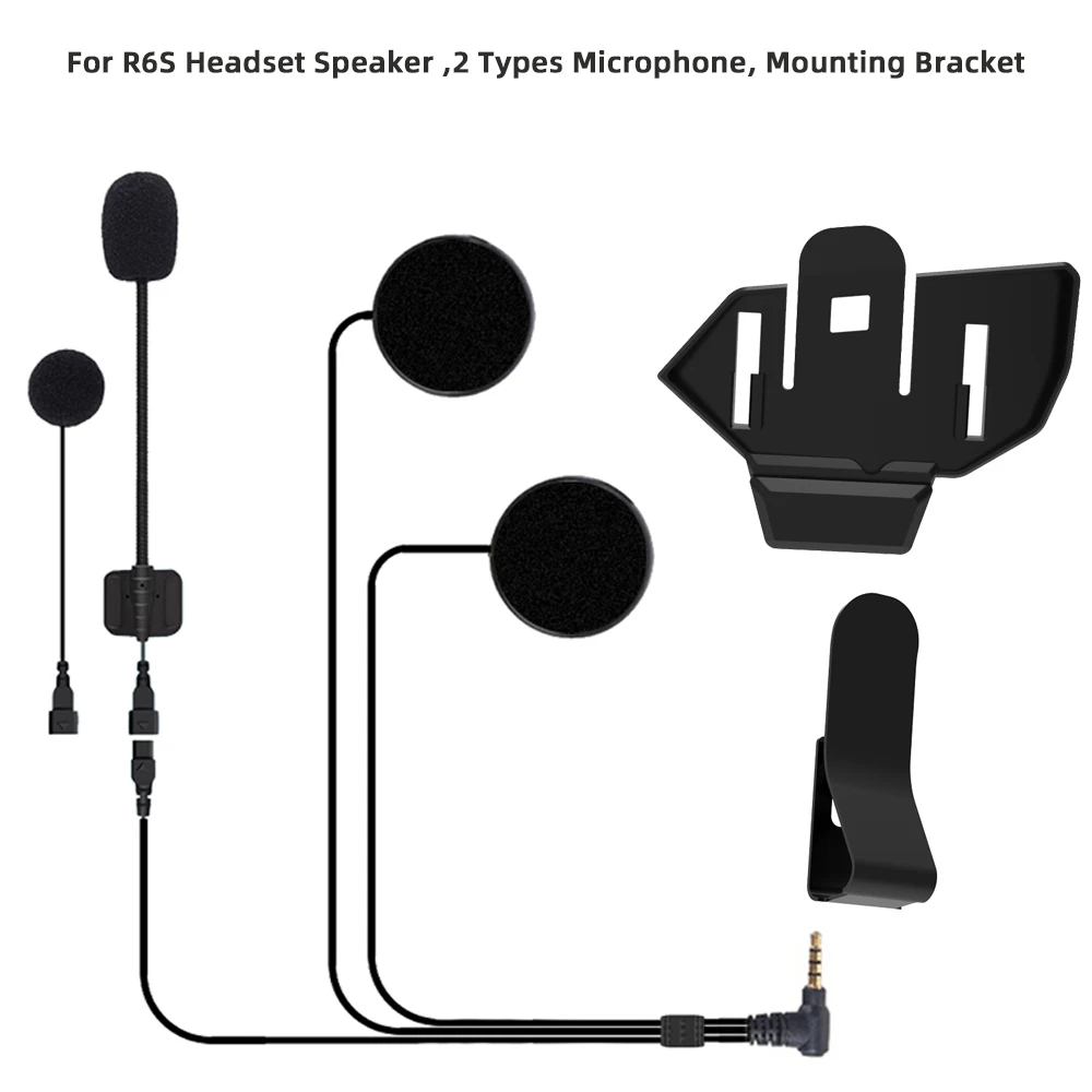 WAYXIN Product accessories For R6S Headset Speaker ,2 Types Microphone, Mounting Bracket
WAYXIN Product accessories For R6S Headset Speaker ,2 Types Microphone, Mounting Bracket