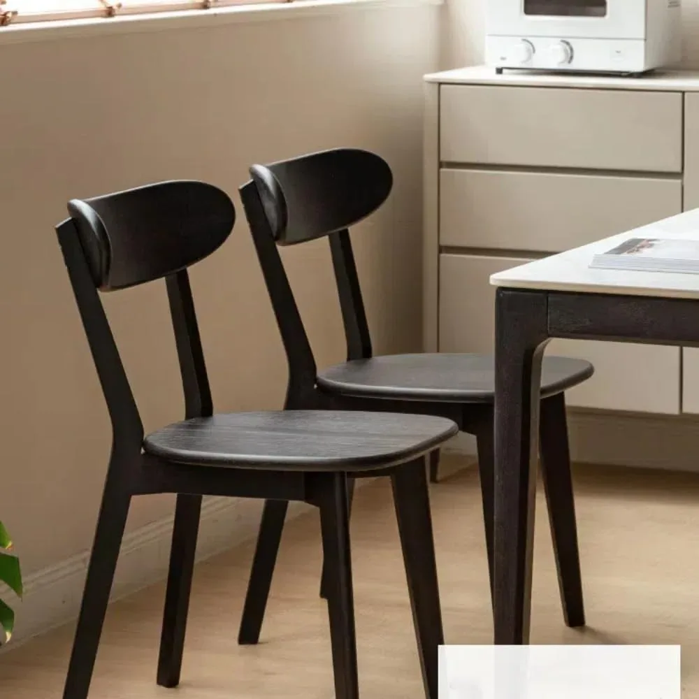 Dining Chairs, Kitchen Chairs, 100% Oak Solid Wood Modern Chair with Curved Backrest Kitchen & Dining Chairs Modern
Dining Chairs, Kitchen Chairs, 100% Oak Solid Wood Modern Chair with Curved Backrest Kitchen & Dining Chairs Modern