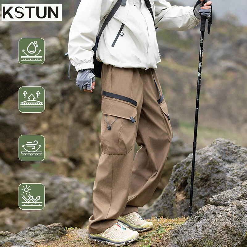 KSTUN 2025 Outdoor Casual Cargo Pants For Men Waterproof Hiking Pants Man Technical Pants Windproof Straight Loose Fit Trousers
KSTUN 2025 Outdoor Casual Cargo Pants For Men Waterproof Hiking Pants Man Technical Pants Windproof Straight Loose Fit Trousers