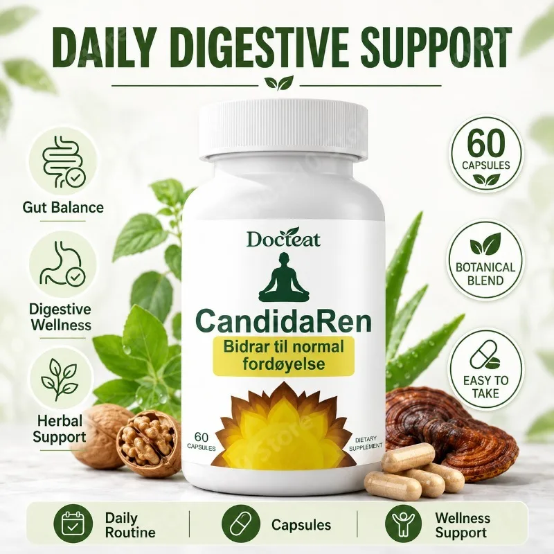 Digestive Wellness Formula with Caprylic Acid Oregano Reishi Aloe Vera Supports Digestive Wellness 60 Capsules
Digestive Wellness Formula with Caprylic Acid Oregano Reishi Aloe Vera Supports Digestive Wellness 60 Capsules
