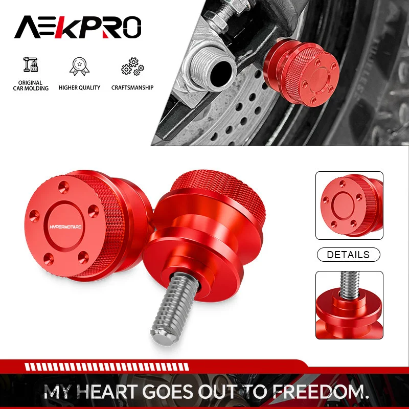 8MM CNC Swingarm Spools Sliders Rear Stand Screw Protector For HYPERMOTARD 821 2013-2021 796 2010-2020 Motorcycle Accessories 
8MM CNC Swingarm Spools Sliders Rear Stand Screw Protector For HYPERMOTARD 821 2013-2021 796 2010-2020 Motorcycle Accessories