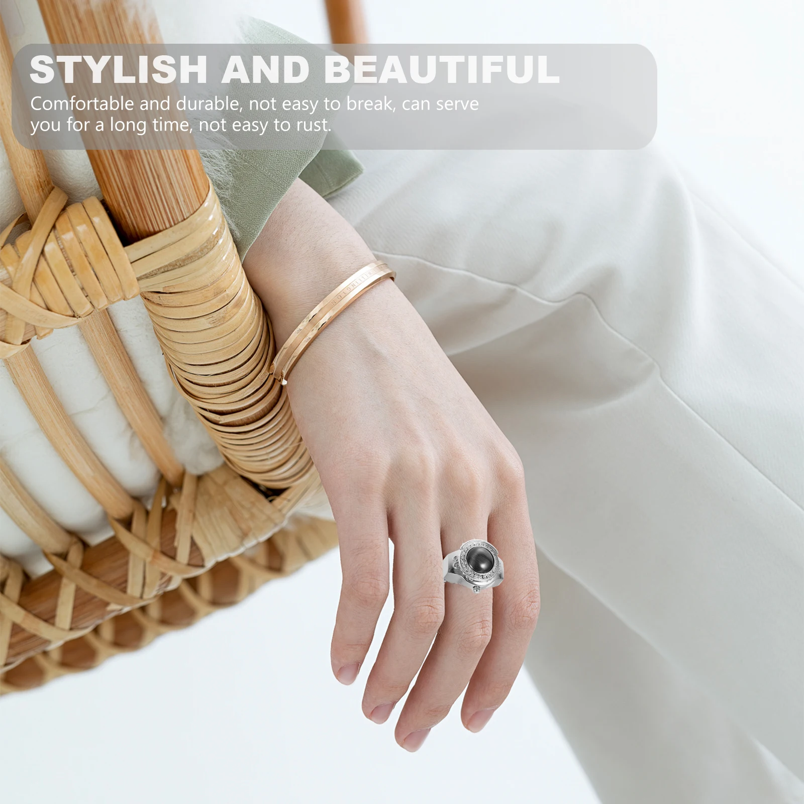 Ring Watch Fashionable Quartz Glass Durable Retro Decorative Small Finger Watches For Daily Wear Safe Long Lasting Easy To Match
Ring Watch Fashionable Quartz Glass Durable Retro Decorative Small Finger Watches For Daily Wear Safe Long Lasting Easy To Match