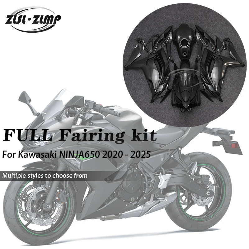 For Kawasaki NINJA 650 Ninja650 ninja650 ER-6F EX650 2020 - 2025 Motorcycle Plastic Shell Fairing Kit Set NINJA650 ER6F 2021
For Kawasaki NINJA 650 Ninja650 ninja650 ER-6F EX650 2020 - 2025 Motorcycle Plastic Shell Fairing Kit Set NINJA650 ER6F 2021