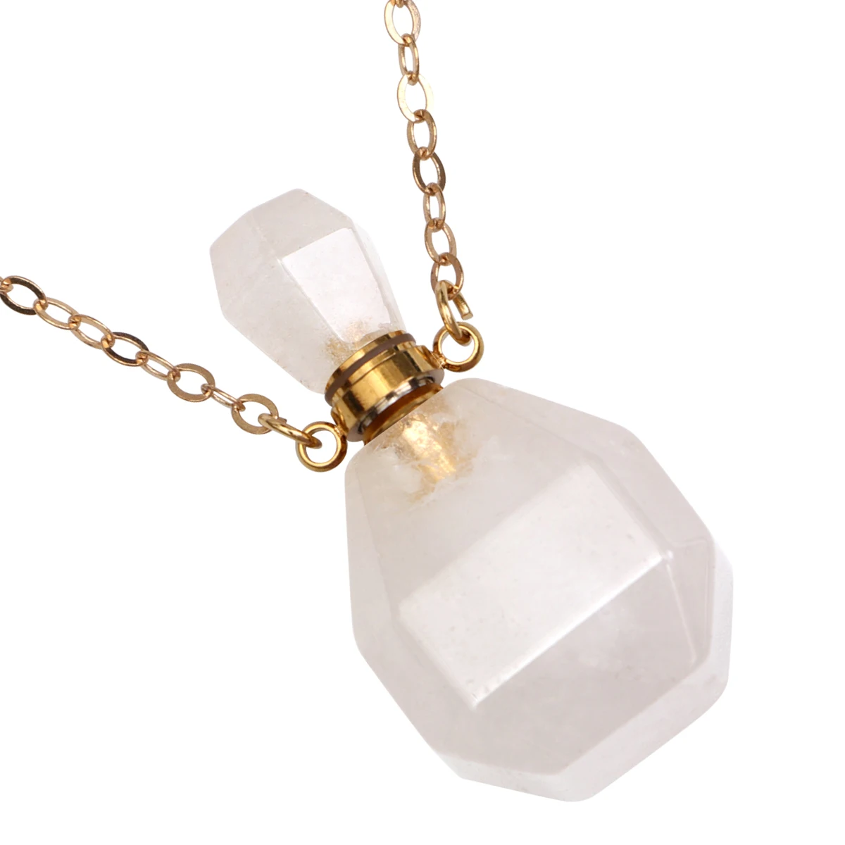 Crystal Pendant Necklace Mini Perfume Bottle Essential Oil Aromatherapy Jewelry Vial Hanging Women Accessories Lightweight
Crystal Pendant Necklace Mini Perfume Bottle Essential Oil Aromatherapy Jewelry Vial Hanging Women Accessories Lightweight
