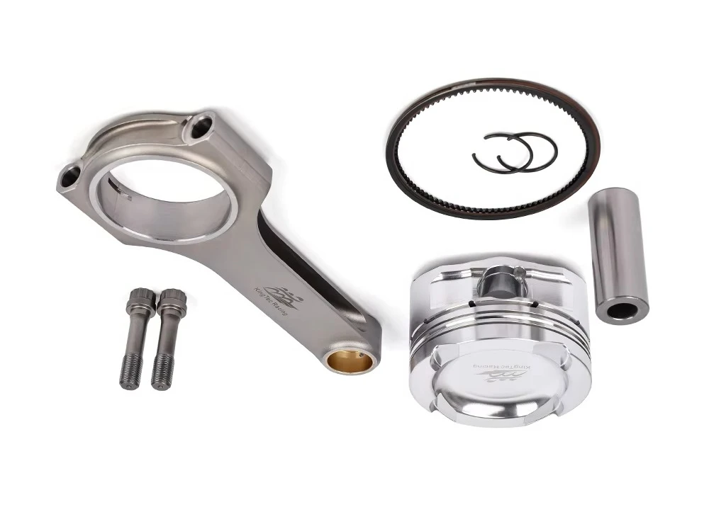 N54 Forged Internals Kit N54B30 Piston Connecting Rod for BMW F01 E90 E88 135i 335i 3.0L Biturbo 84mm CR 10.2:1 22mm Pin
N54 Forged Internals Kit N54B30 Piston Connecting Rod for BMW F01 E90 E88 135i 335i 3.0L Biturbo 84mm CR 10.2:1 22mm Pin