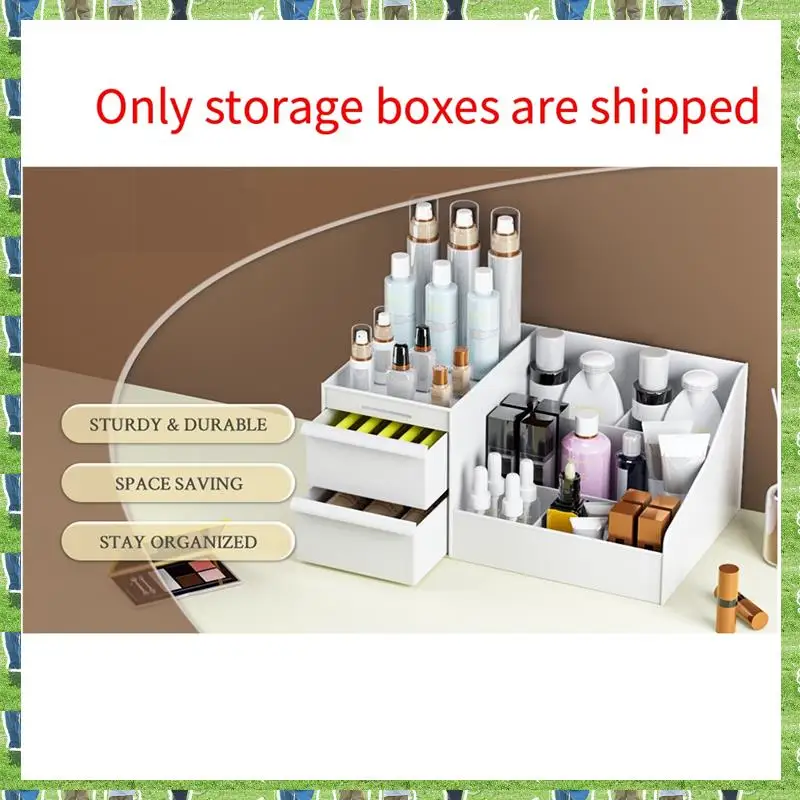 FTS Makeup Organizer,Skincare Organizers On Countertop, Cosmetic Storage Organizer Fits Skincare, Lotions, Lipsticks C Easy Inst
FTS Makeup Organizer,Skincare Organizers On Countertop, Cosmetic Storage Organizer Fits Skincare, Lotions, Lipsticks C Easy Inst