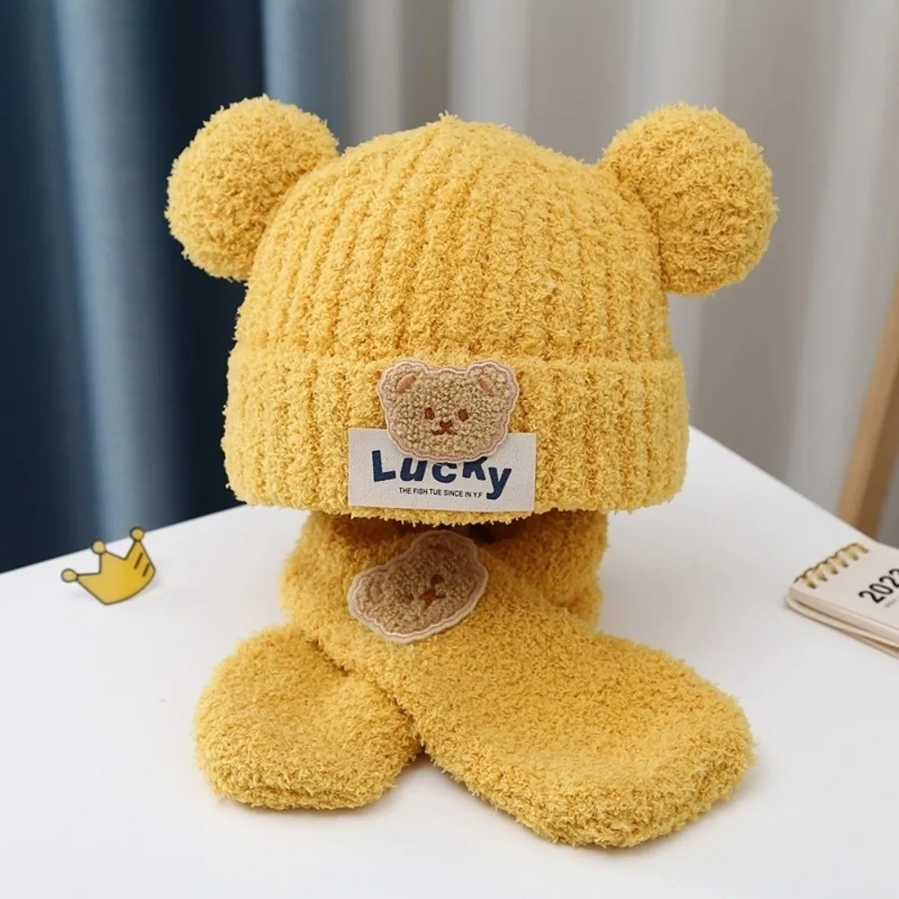 New Lucky Bear Scarf Hat Set Warm Coldproof Pullover Cap Windproof Neck Warmer for Outdoor Cycling Skiing
New Lucky Bear Scarf Hat Set Warm Coldproof Pullover Cap Windproof Neck Warmer for Outdoor Cycling Skiing
