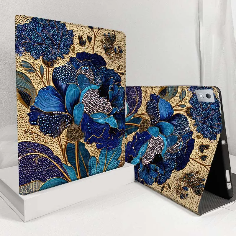 Blue Leaf White Flower Case For Lenovo Pad Legion Xiaoxin Tab Y700 K10 M10 P11 3rd Pro GT Plus Gen 5G Tablet
Blue Leaf White Flower Case For Lenovo Pad Legion Xiaoxin Tab Y700 K10 M10 P11 3rd Pro GT Plus Gen 5G Tablet