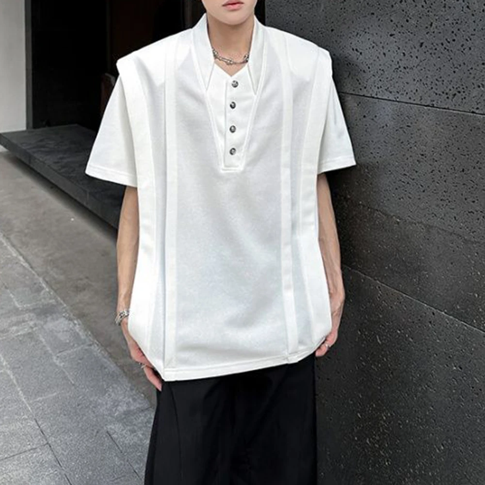 Summer New Men's Solid Color Thin Short-Sleeved Shirt American Retro Fashion Trend Simple Loose Niche Breathable Men's Tops
Summer New Men's Solid Color Thin Short-Sleeved Shirt American Retro Fashion Trend Simple Loose Niche Breathable Men's Tops