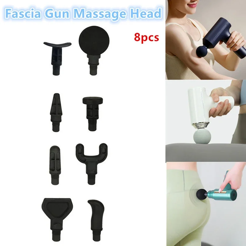 8PCS Replacement Heads For Massage Muscle Stimulator Body Relaxation Shaping Exercising Fascia Massager Heads
8PCS Replacement Heads For Massage Muscle Stimulator Body Relaxation Shaping Exercising Fascia Massager Heads