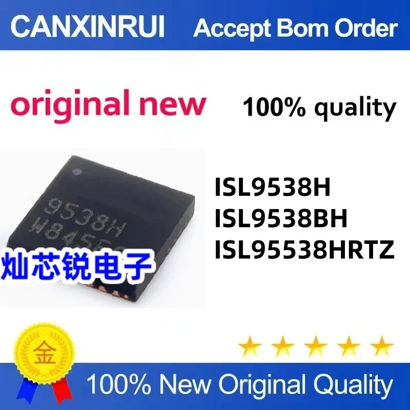 (5 pieces) ISL9538HRTZ 9538H ISL9538BHTZ 9538BH ISL95538HRTZ QFN32 brand new
(5 pieces) ISL9538HRTZ 9538H ISL9538BHTZ 9538BH ISL95538HRTZ QFN32 brand new
