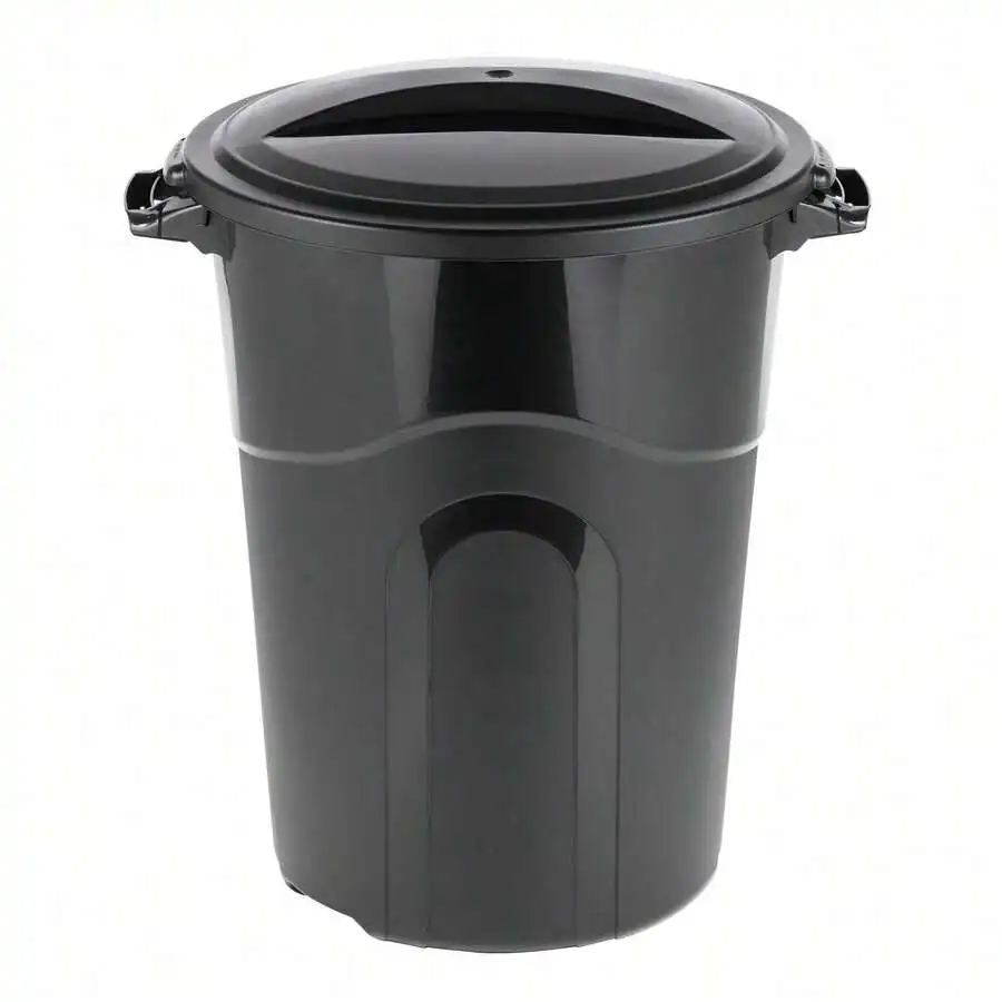 32 Gallon Heavy Duty Injection Molded Trash Can With Click Lock Lid
32 Gallon Heavy Duty Injection Molded Trash Can With Click Lock Lid
