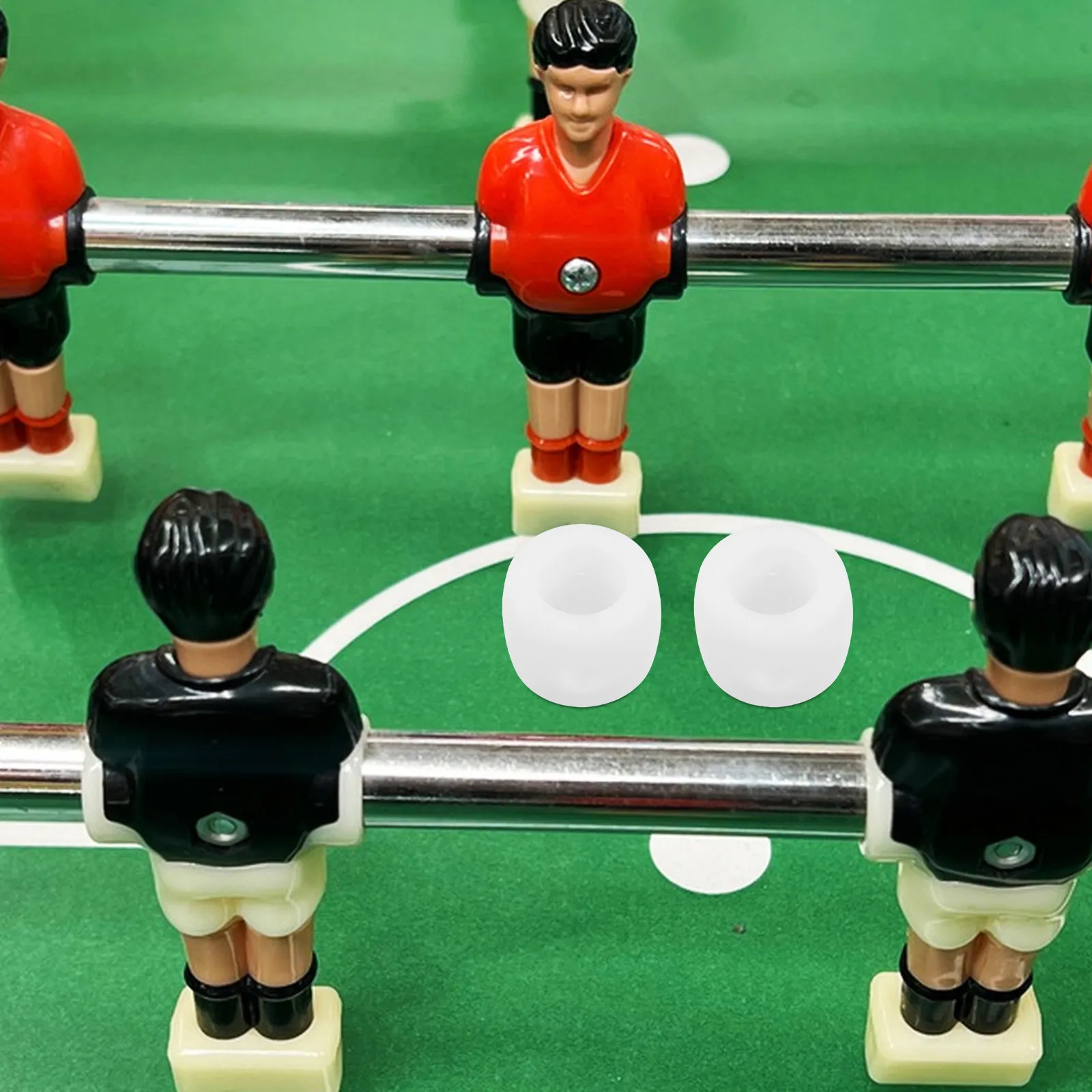 10Pcs Foosball Table Ring Bar Stopper Plastic Positioner for Precise Player Alignment Compatible with 5529 Tabletop Football
10Pcs Foosball Table Ring Bar Stopper Plastic Positioner for Precise Player Alignment Compatible with 5529 Tabletop Football