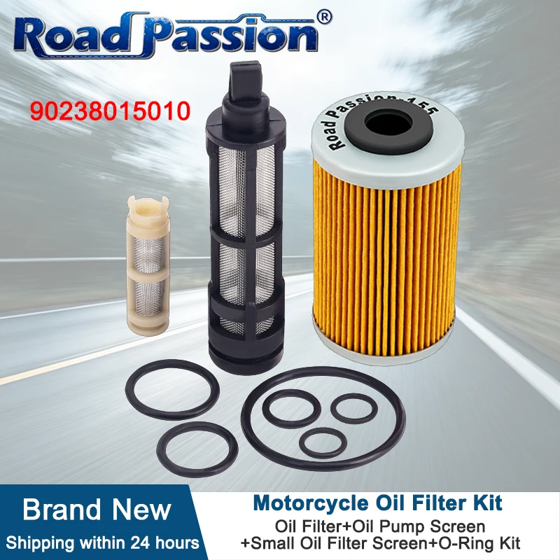 Road Passion Motorcycle Oil Filter Kit For 390 ADVENTURE RC 390 R ADAC CUP RC390R RC 390R 90238015010
Road Passion Motorcycle Oil Filter Kit For 390 ADVENTURE RC 390 R ADAC CUP RC390R RC 390R 90238015010