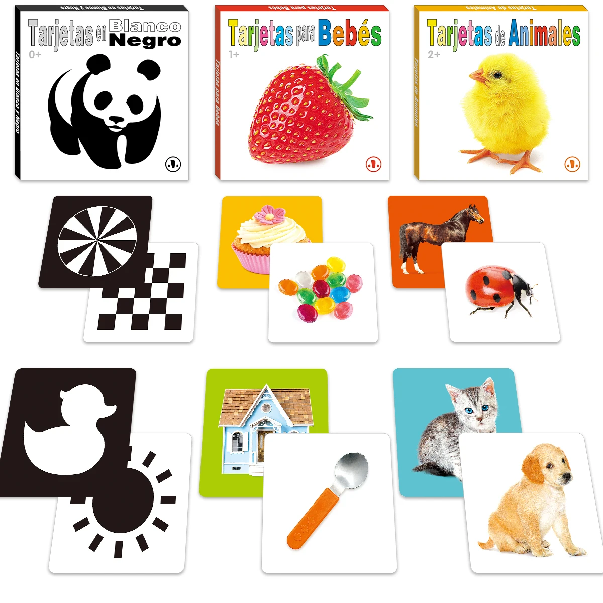Spanish Language Flashcard with High Contrast Images Featuring Animals And Fruits for Early Learning Educational Reading
Spanish Language Flashcard with High Contrast Images Featuring Animals And Fruits for Early Learning Educational Reading