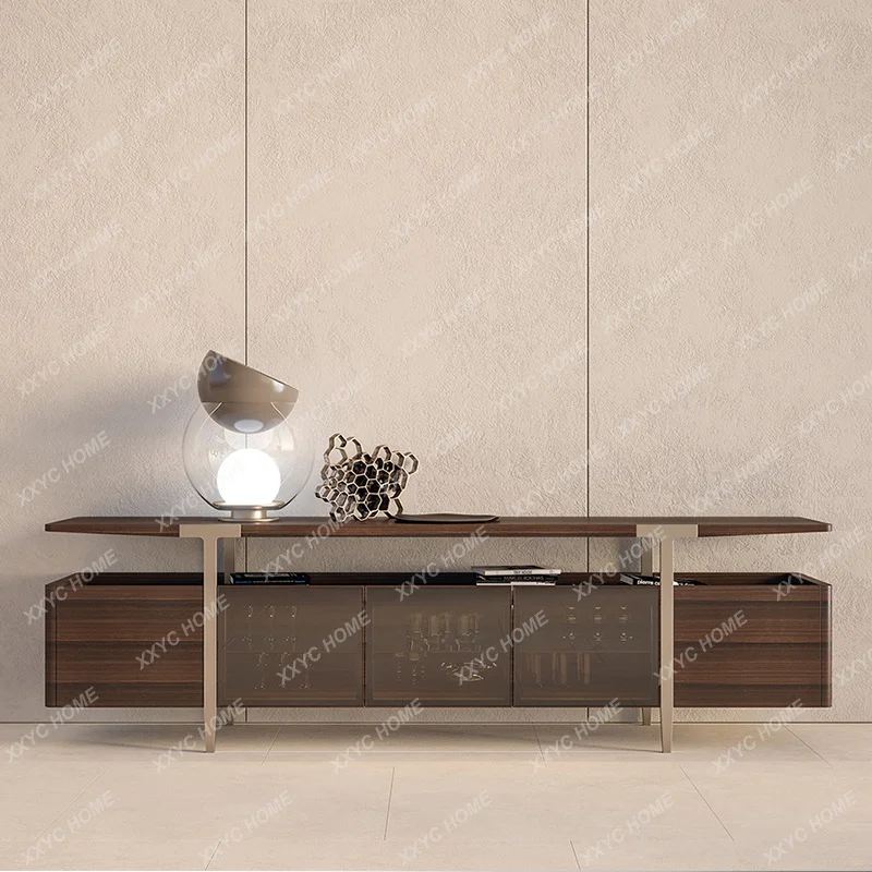 Minimalist TV Cabinet High-end Locker Tempered Glass Door Side Cabinet Nordic Solid Wood Stainless Steel Floor Cabinet
Minimalist TV Cabinet High-end Locker Tempered Glass Door Side Cabinet Nordic Solid Wood Stainless Steel Floor Cabinet