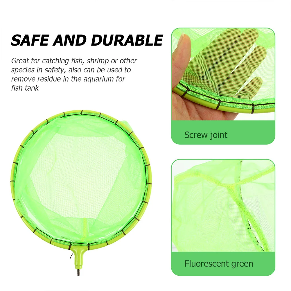 Fishing Net Head Removable Titanium Alloy Durable Screw Joint for Shore Stream Wading Landing Fishing Gear 
Fishing Net Head Removable Titanium Alloy Durable Screw Joint for Shore Stream Wading Landing Fishing Gear