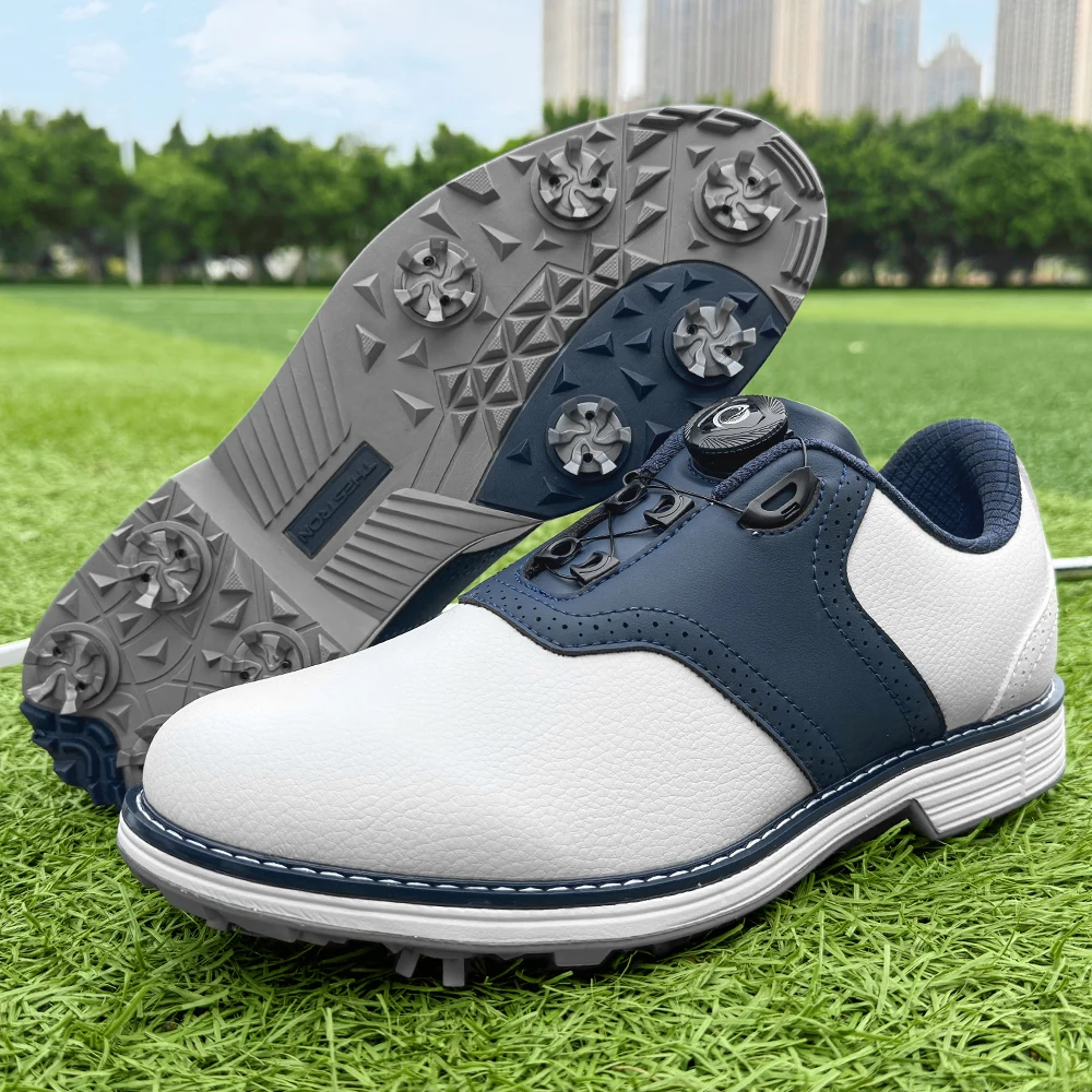 Golf Shoes for Men, Anti-slip Spiked Sole Comfortable Breathable Golf Sneakers, Outdoor Sports Golf Footwear for Golfer 39-49
Golf Shoes for Men, Anti-slip Spiked Sole Comfortable Breathable Golf Sneakers, Outdoor Sports Golf Footwear for Golfer 39-49
