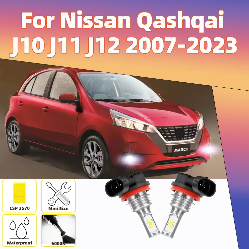 2x For Nissan Qashqai J10 J11 J12 2007 2008 2009 2010-2018 2019 2020 2021 2022 2023 Led Car Fog Lamp Front Fog Light Bulb Canbus
2x For Nissan Qashqai J10 J11 J12 2007 2008 2009 2010-2018 2019 2020 2021 2022 2023 Led Car Fog Lamp Front Fog Light Bulb Canbus